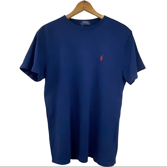 POLO RALPH LAUREN Classic Fit Jersey Short Sleeve Tee Crewneck Cotton T-Shirt S - Picture 2 of 15